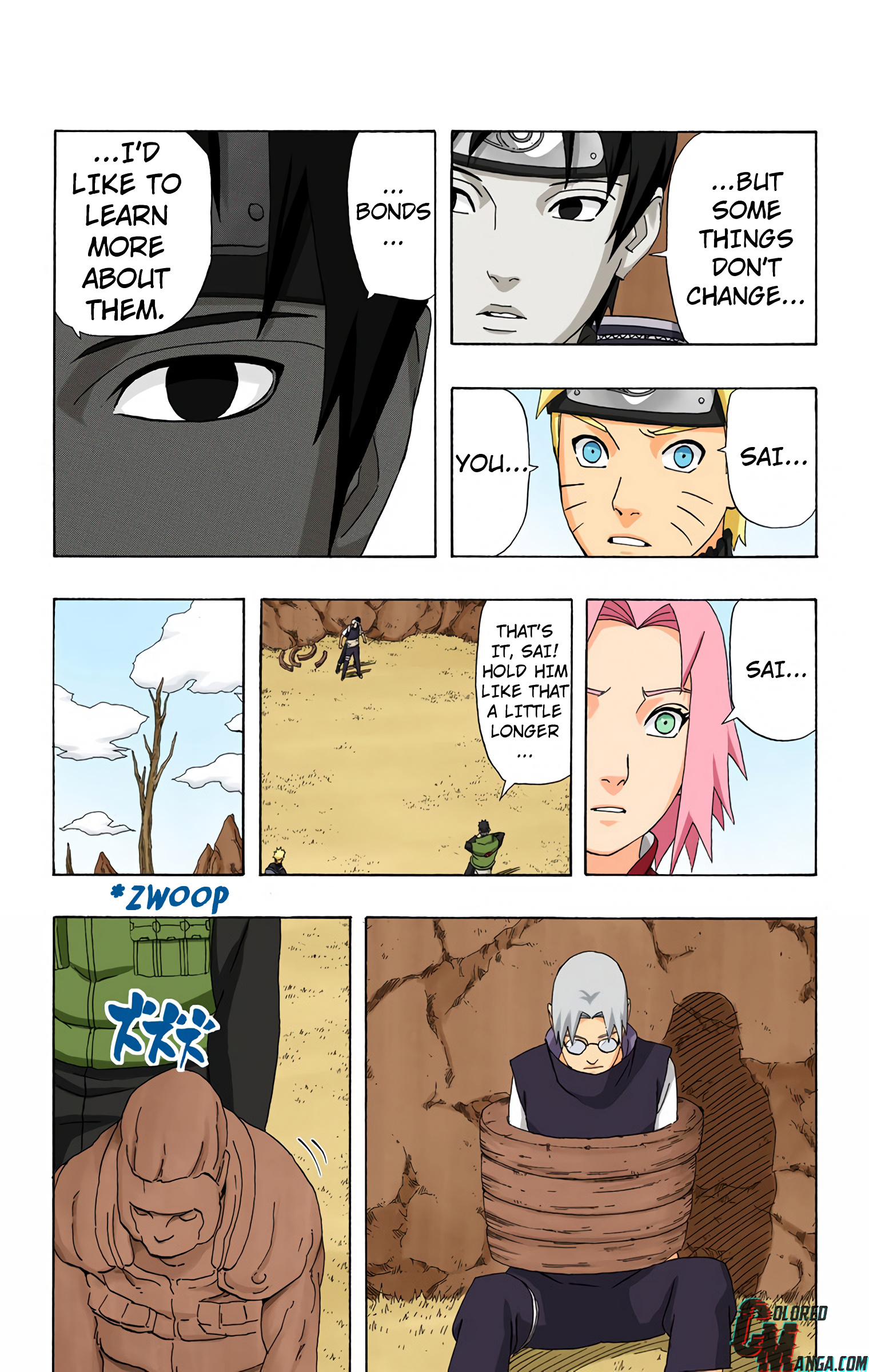 Naruto Colored Manga