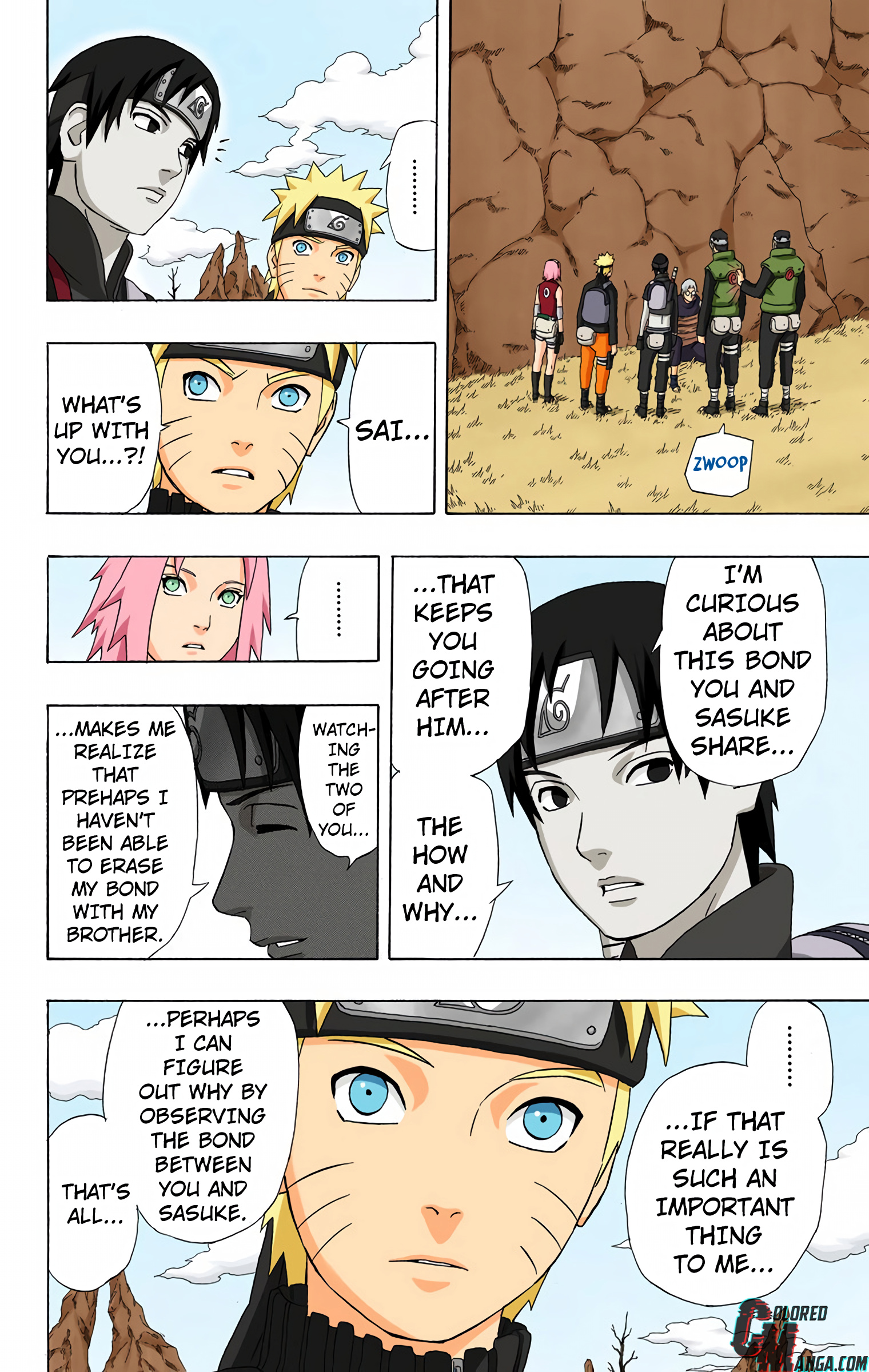 Naruto Colored Manga