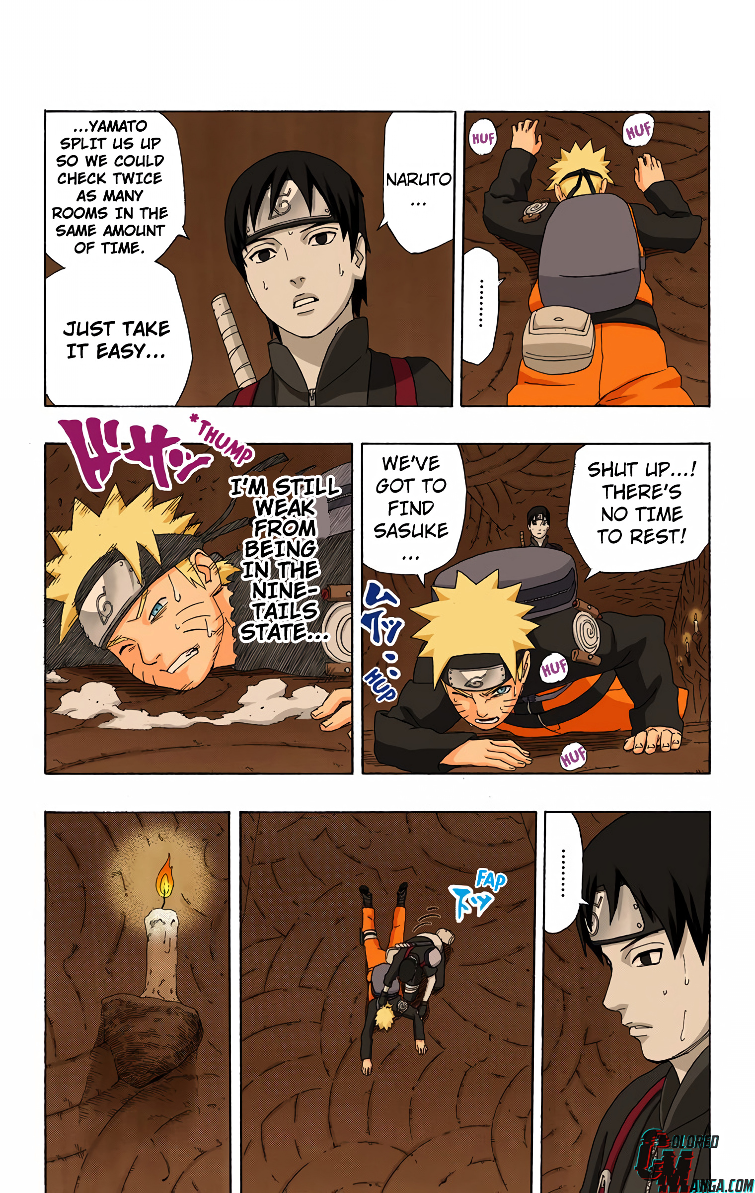 Naruto Colored Manga