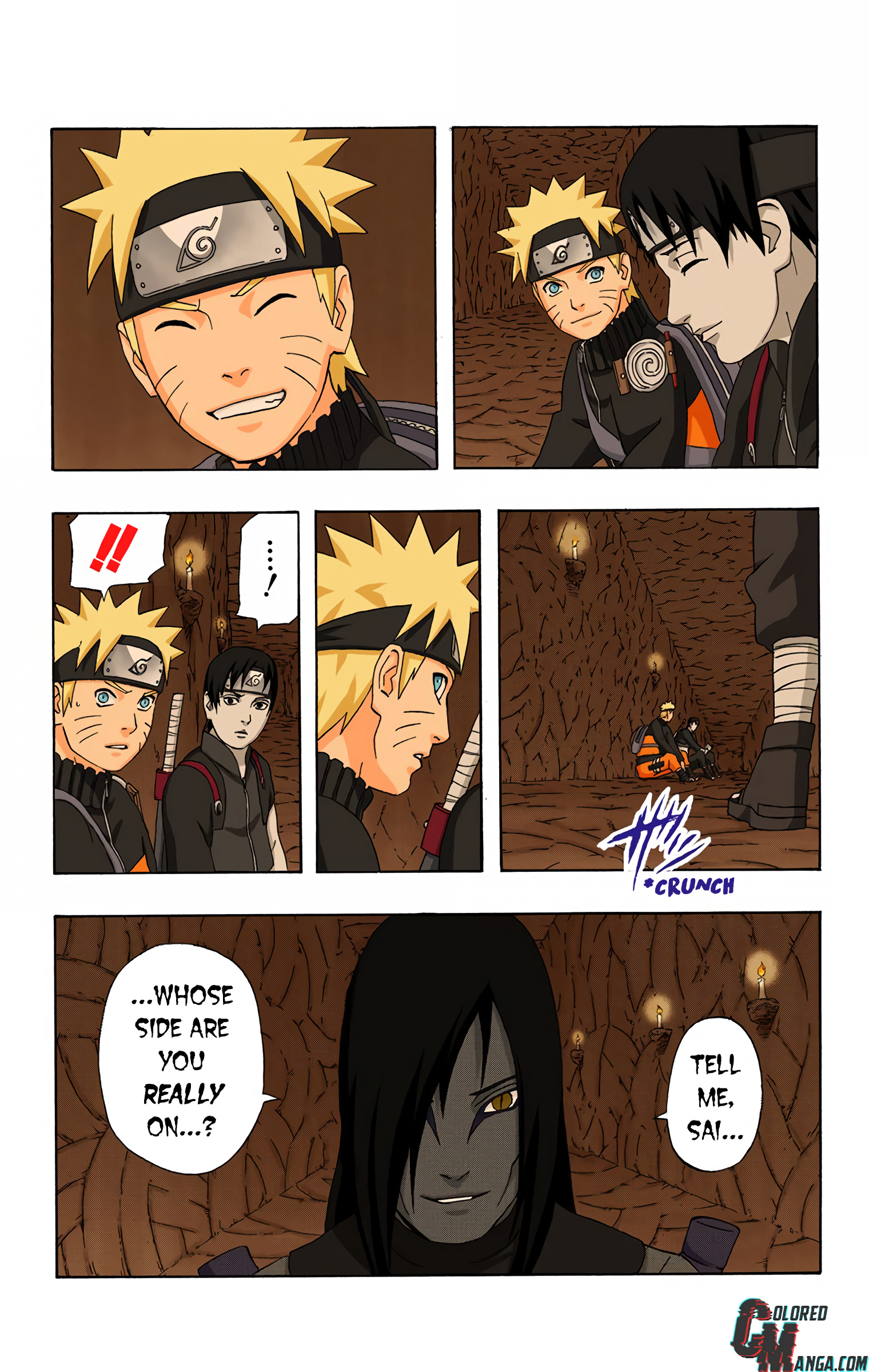 Naruto Colored Manga