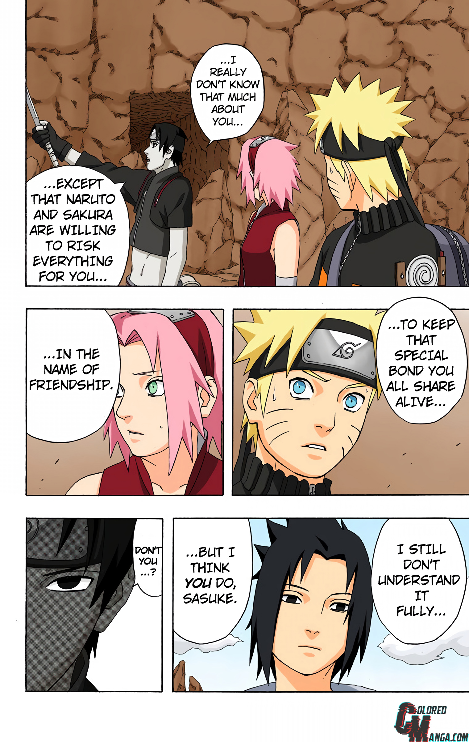 Naruto Colored Manga