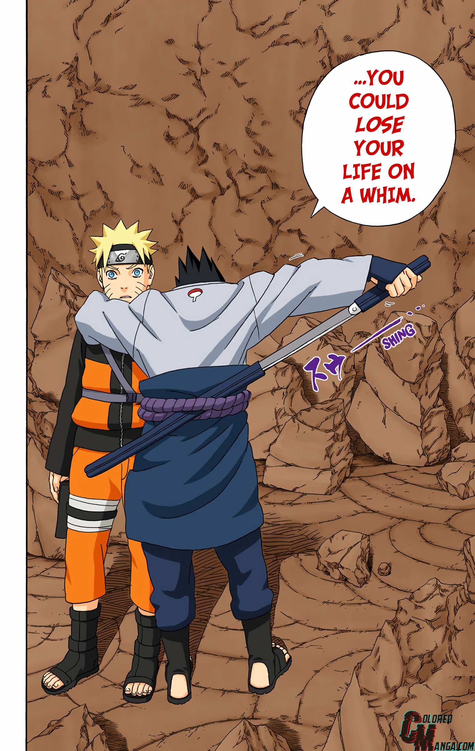 Naruto Colored Manga