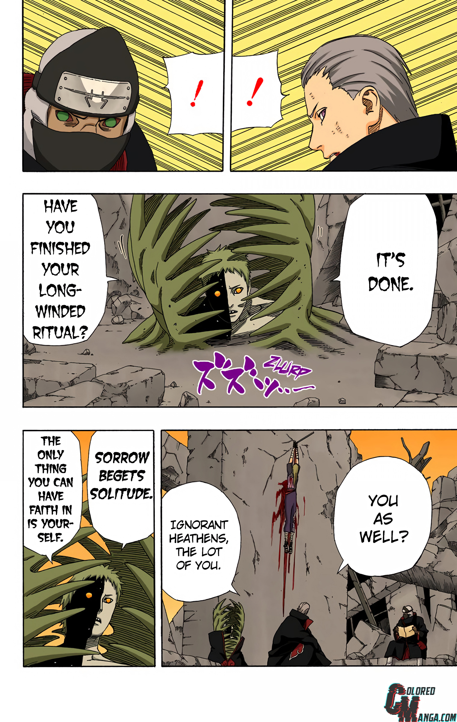 Naruto Colored Manga