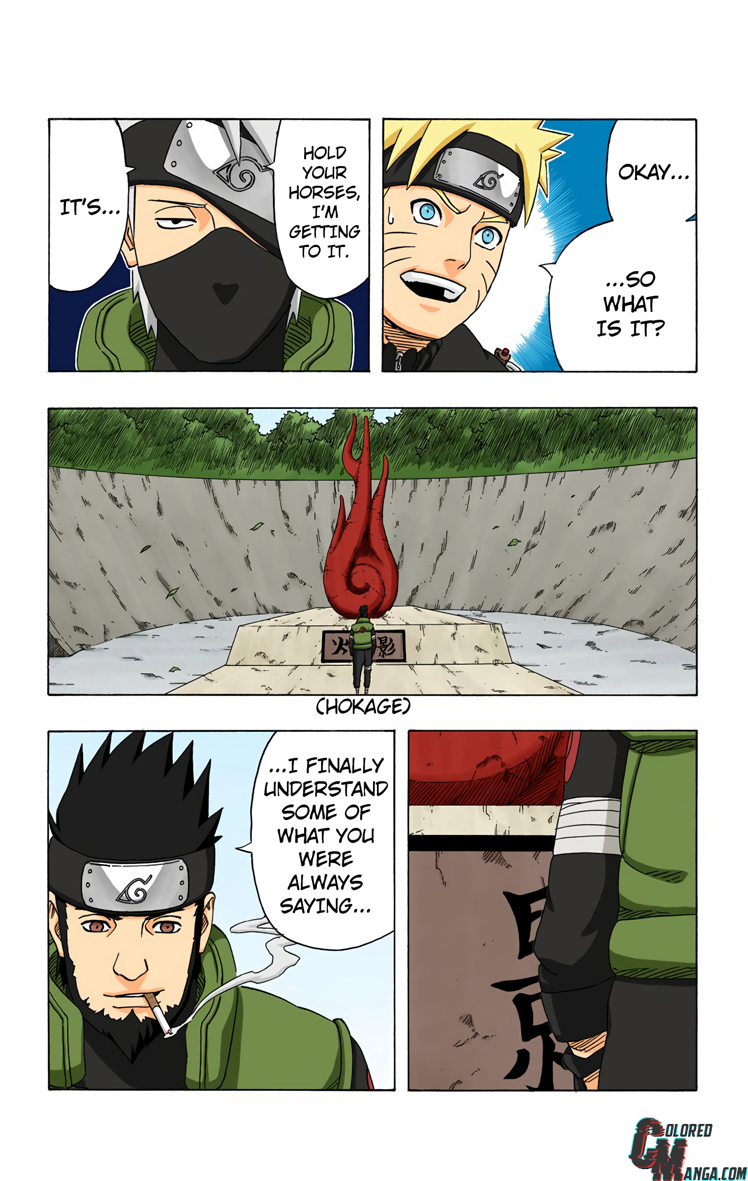 Naruto Colored Manga