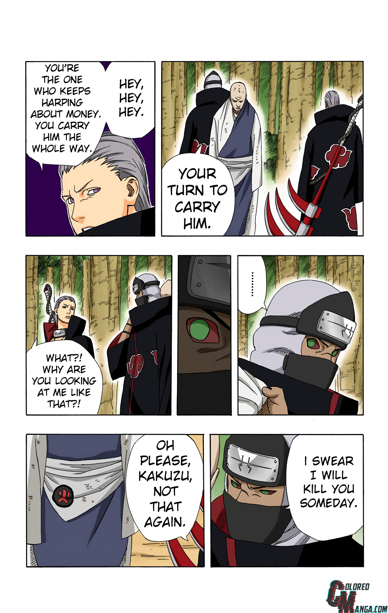 Naruto Colored Manga