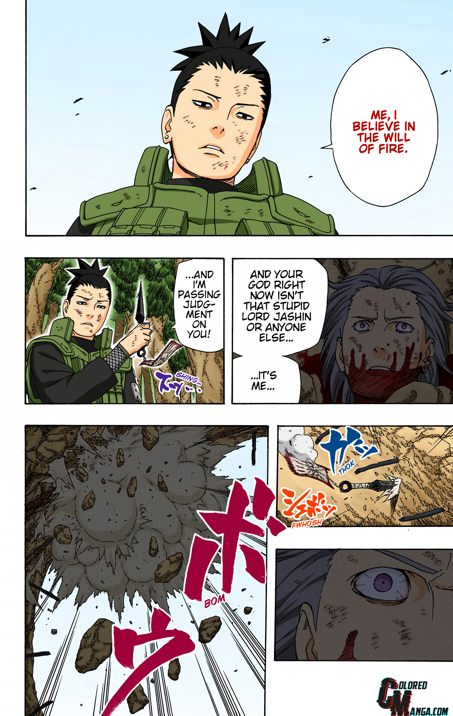 Naruto Colored Manga