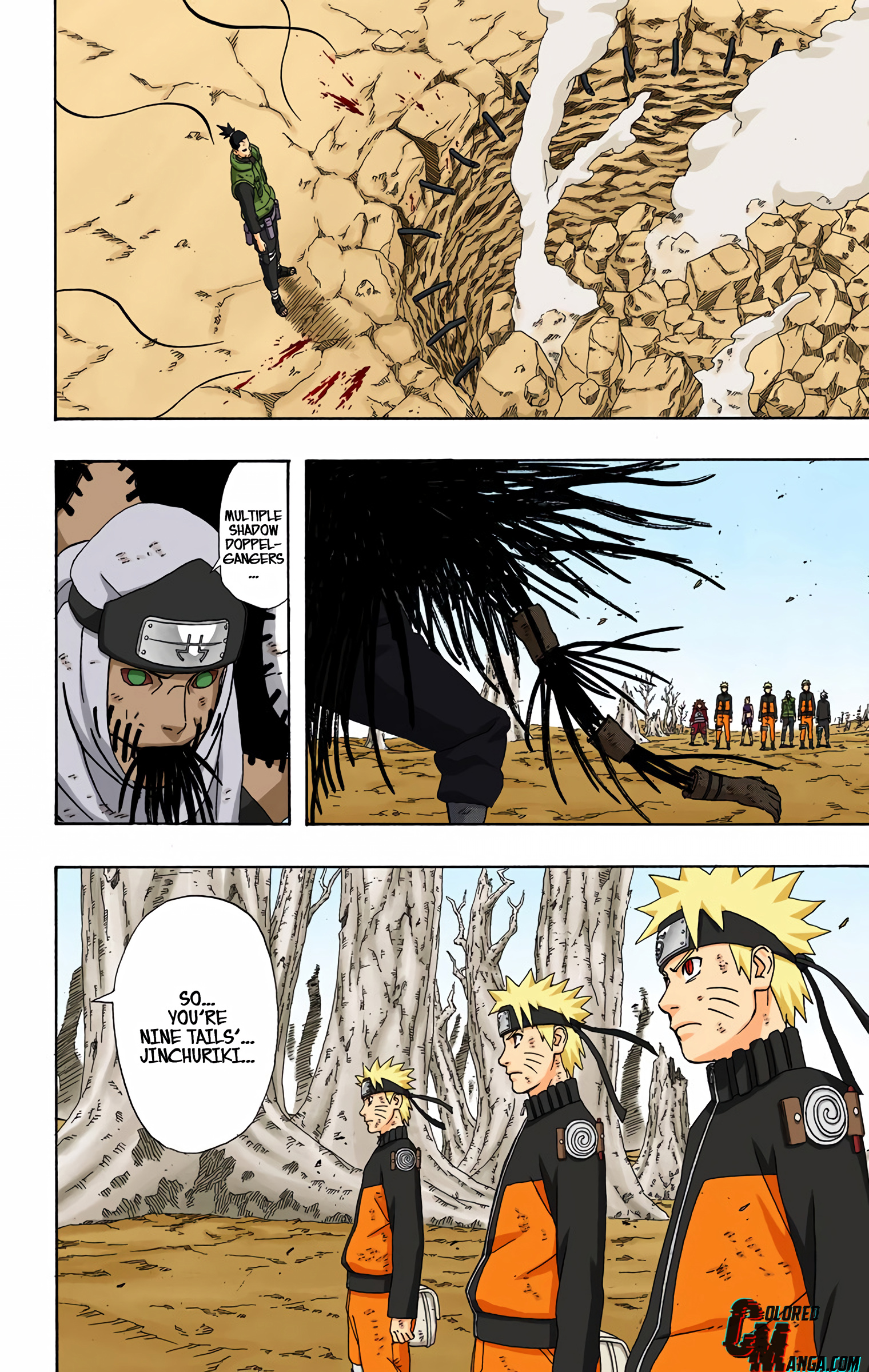 Naruto Colored Manga