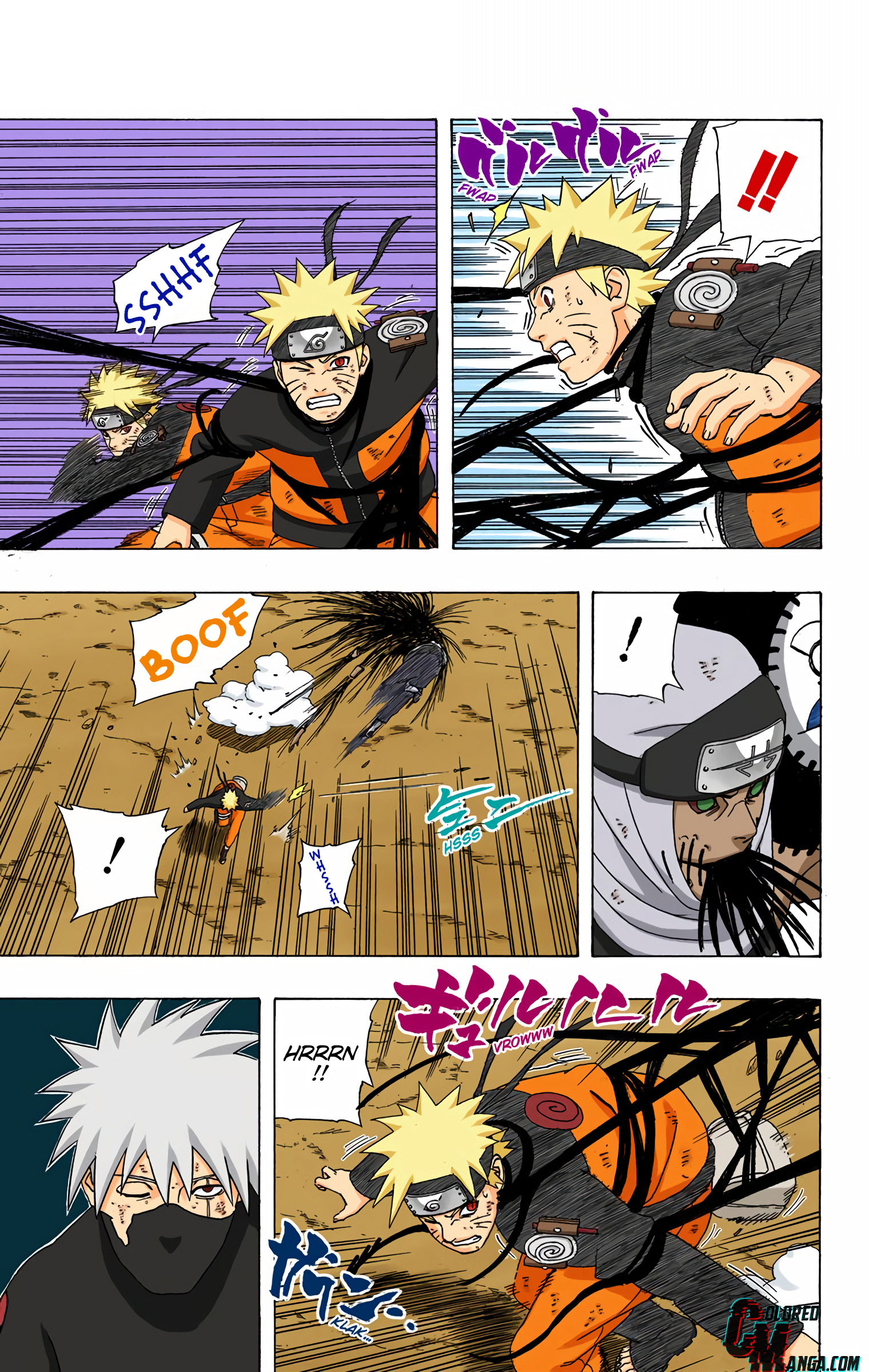 Naruto Colored Manga