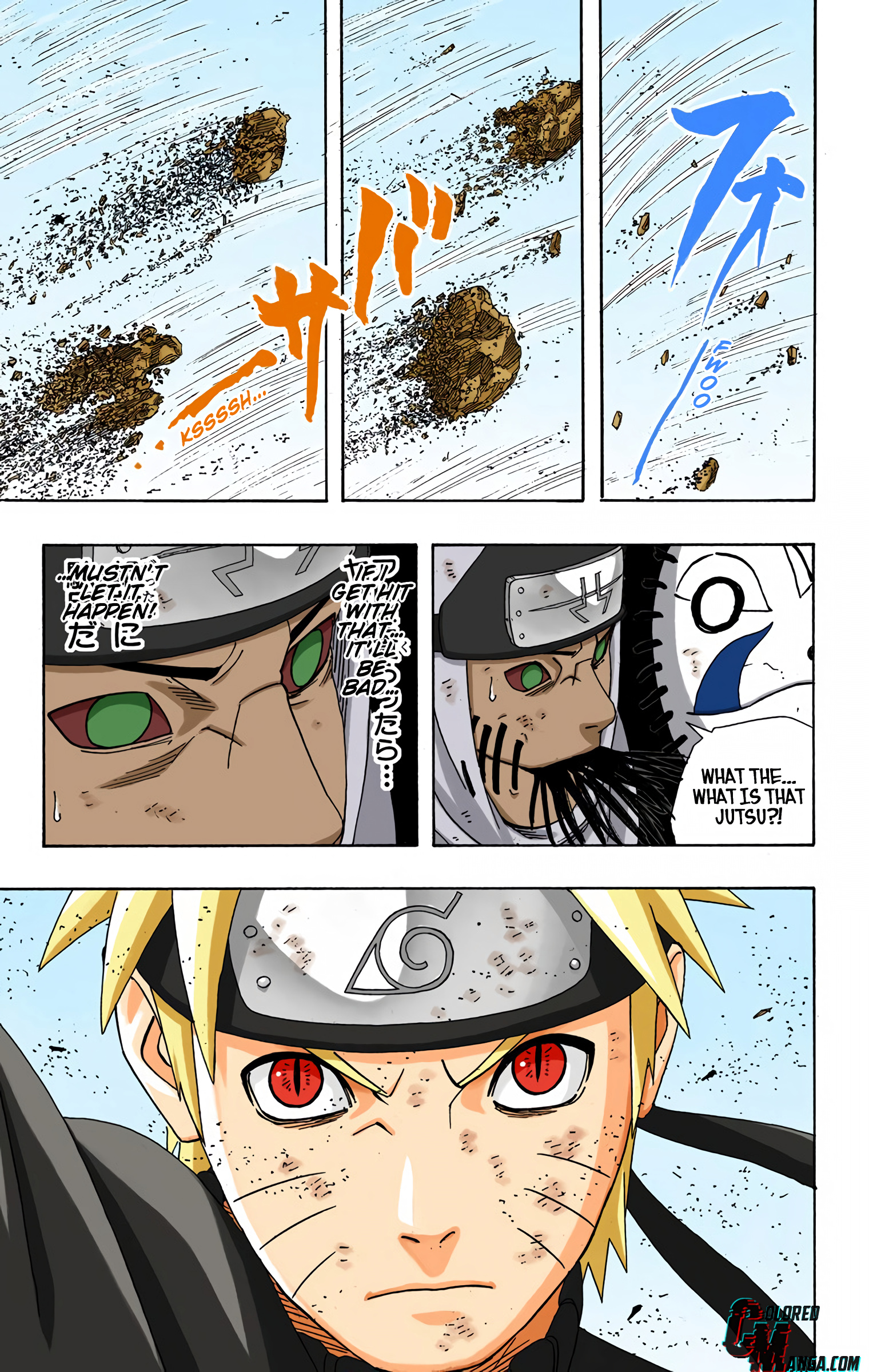 Naruto Colored Manga