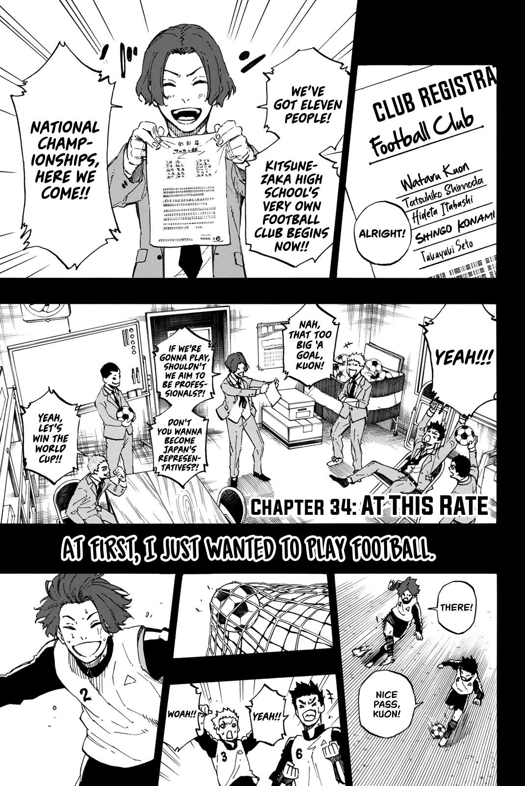 Blue Lock Manga