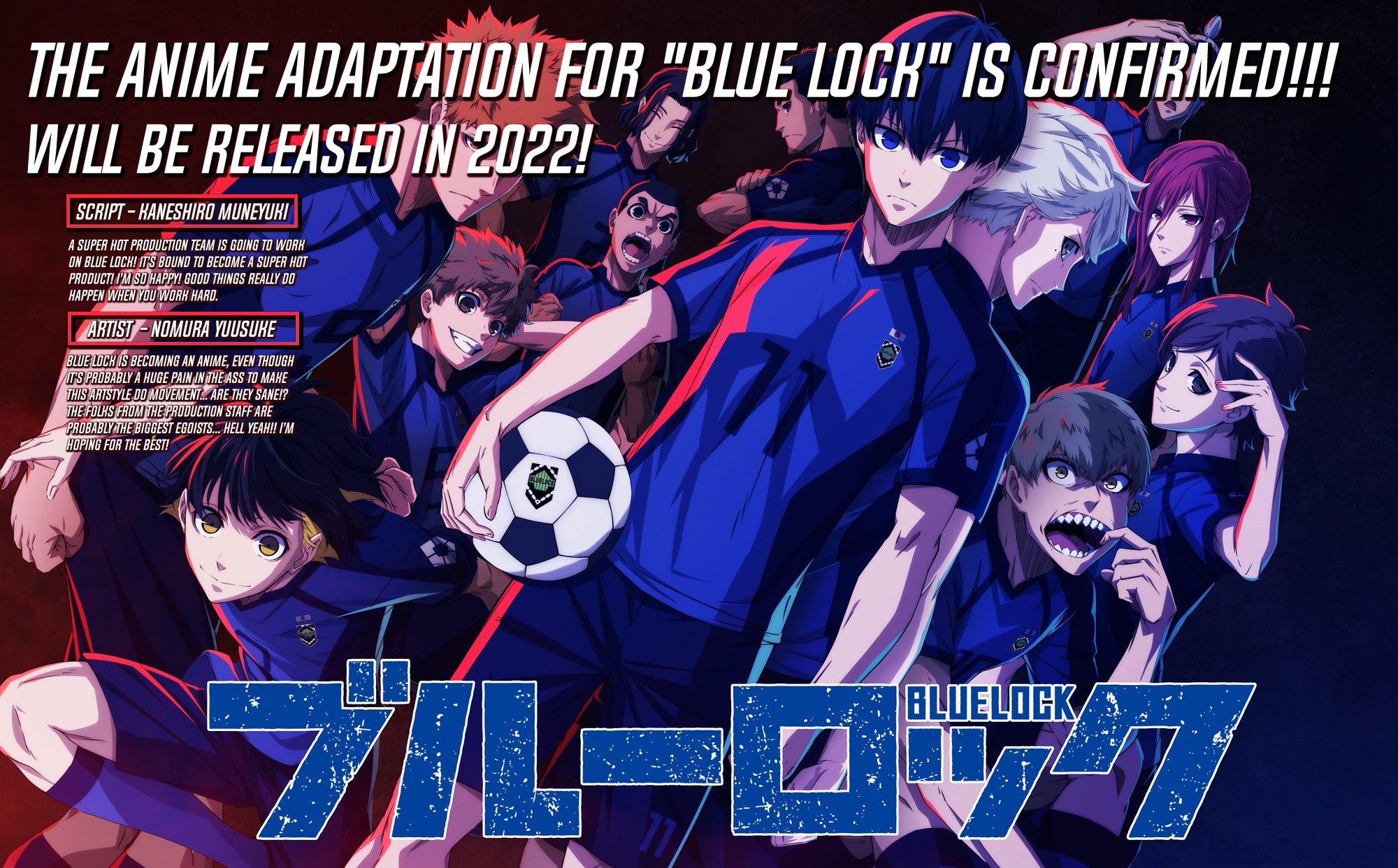 Blue Lock Manga