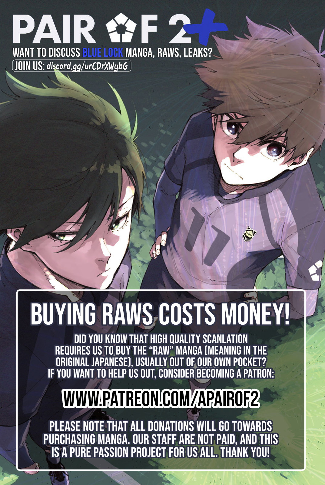 Blue Lock Manga