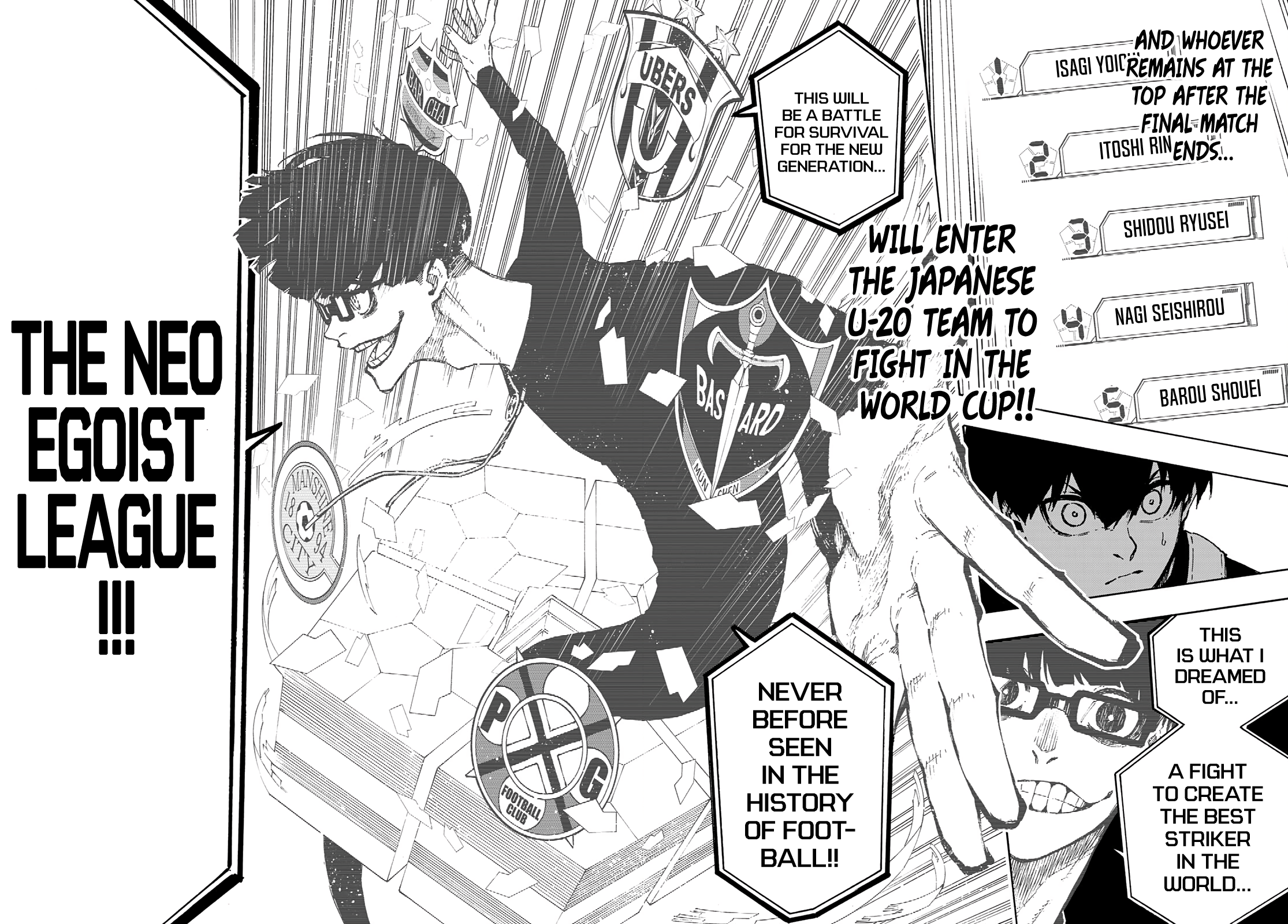 Blue Lock Manga