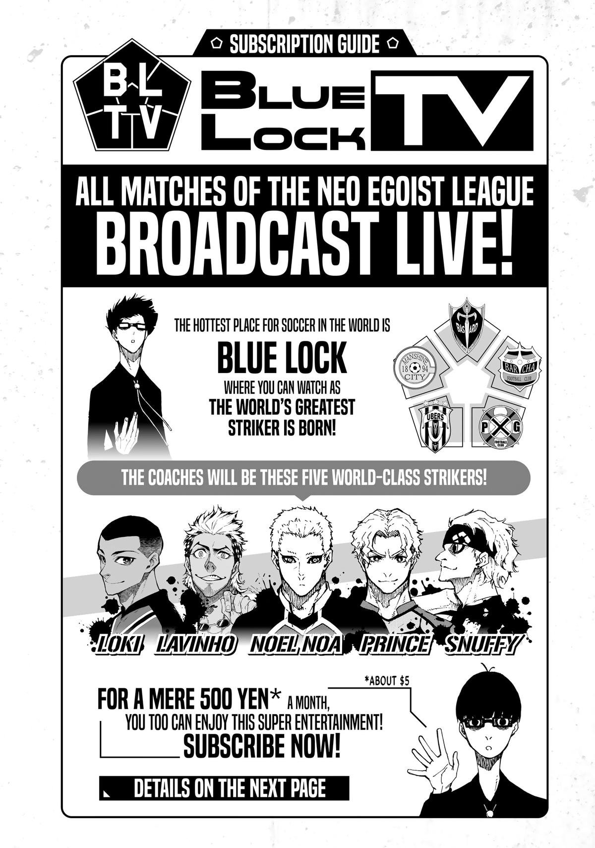 Blue Lock Manga