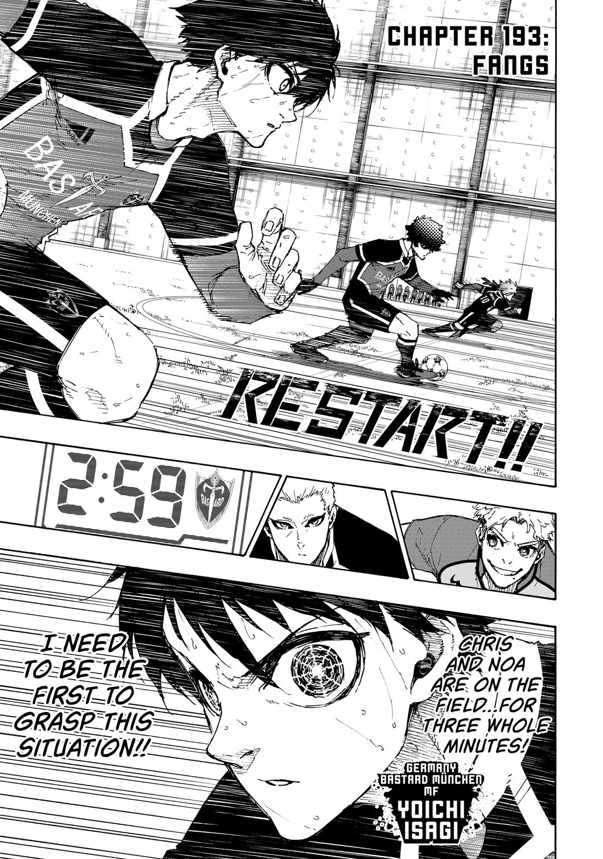 Blue Lock Manga