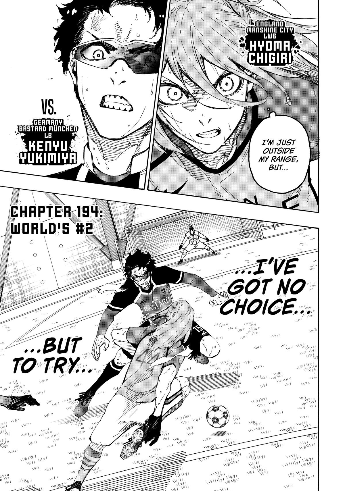 Blue Lock Manga