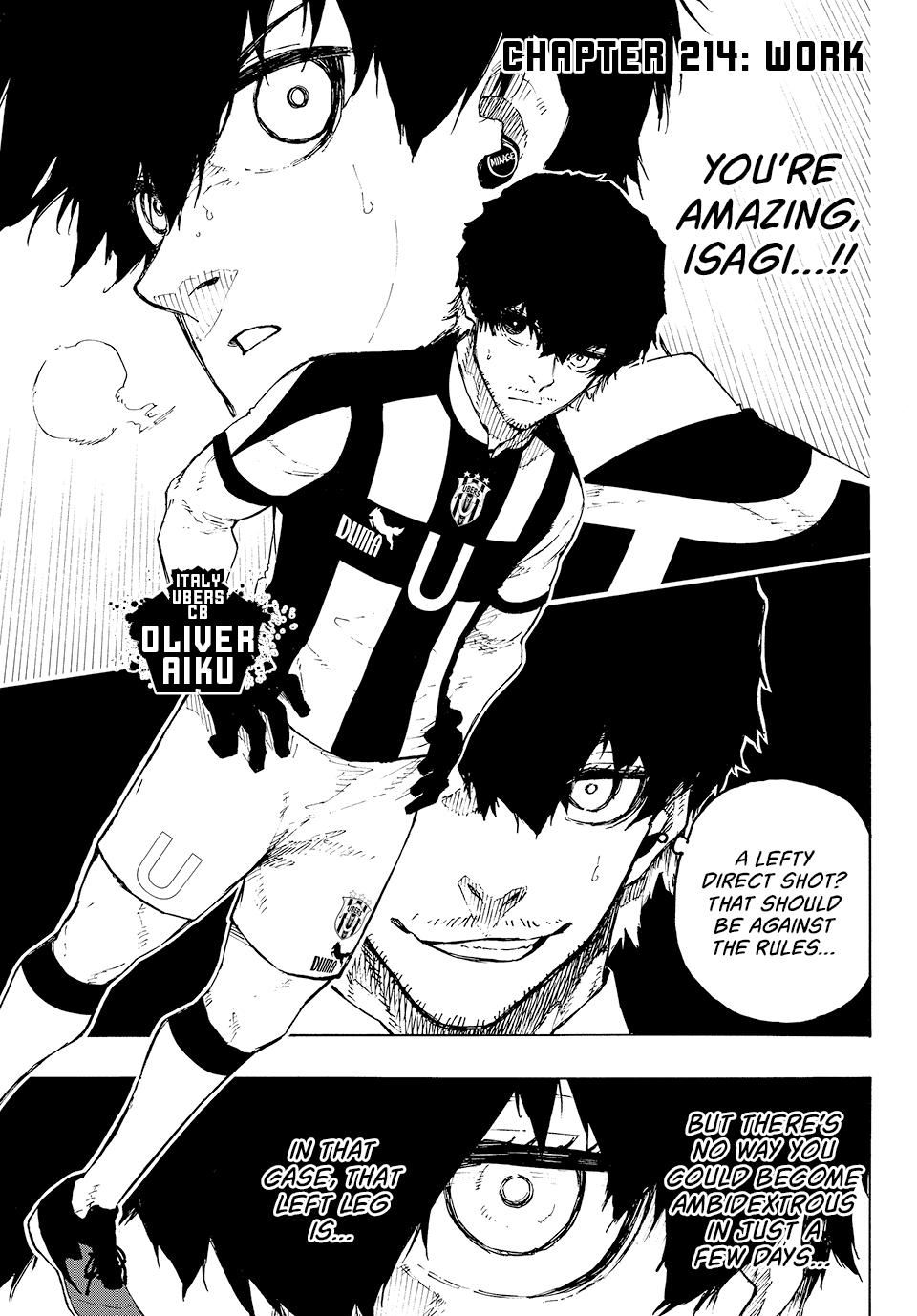 Blue Lock Manga