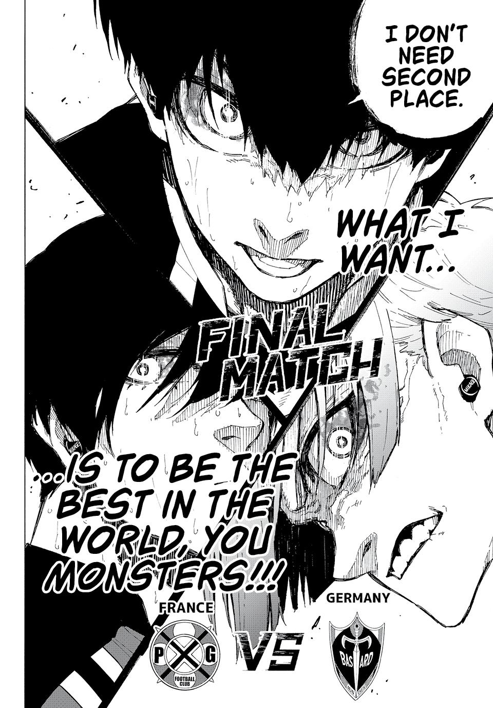 Blue Lock Manga