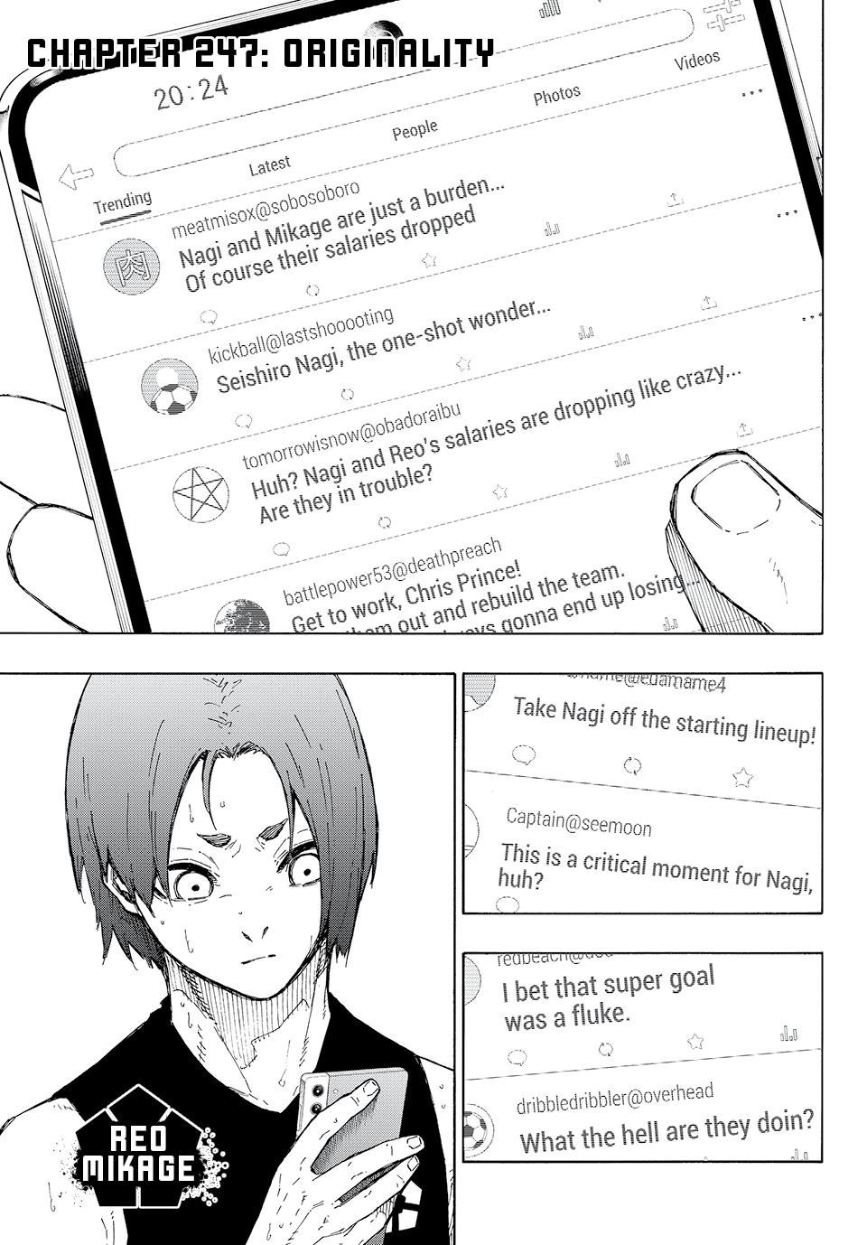 Blue Lock Manga