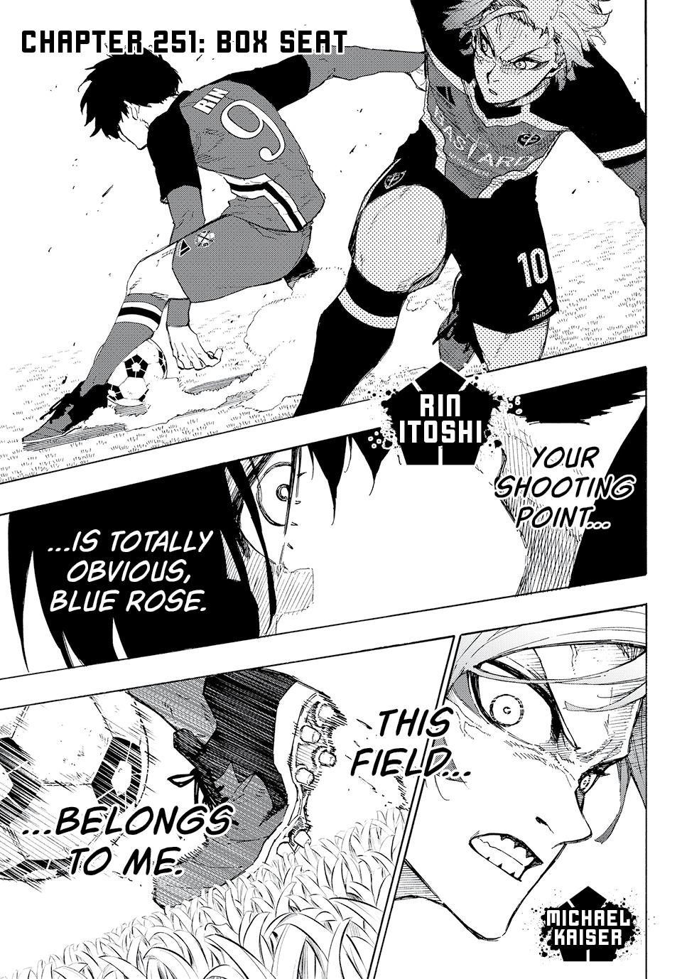 Blue Lock Manga