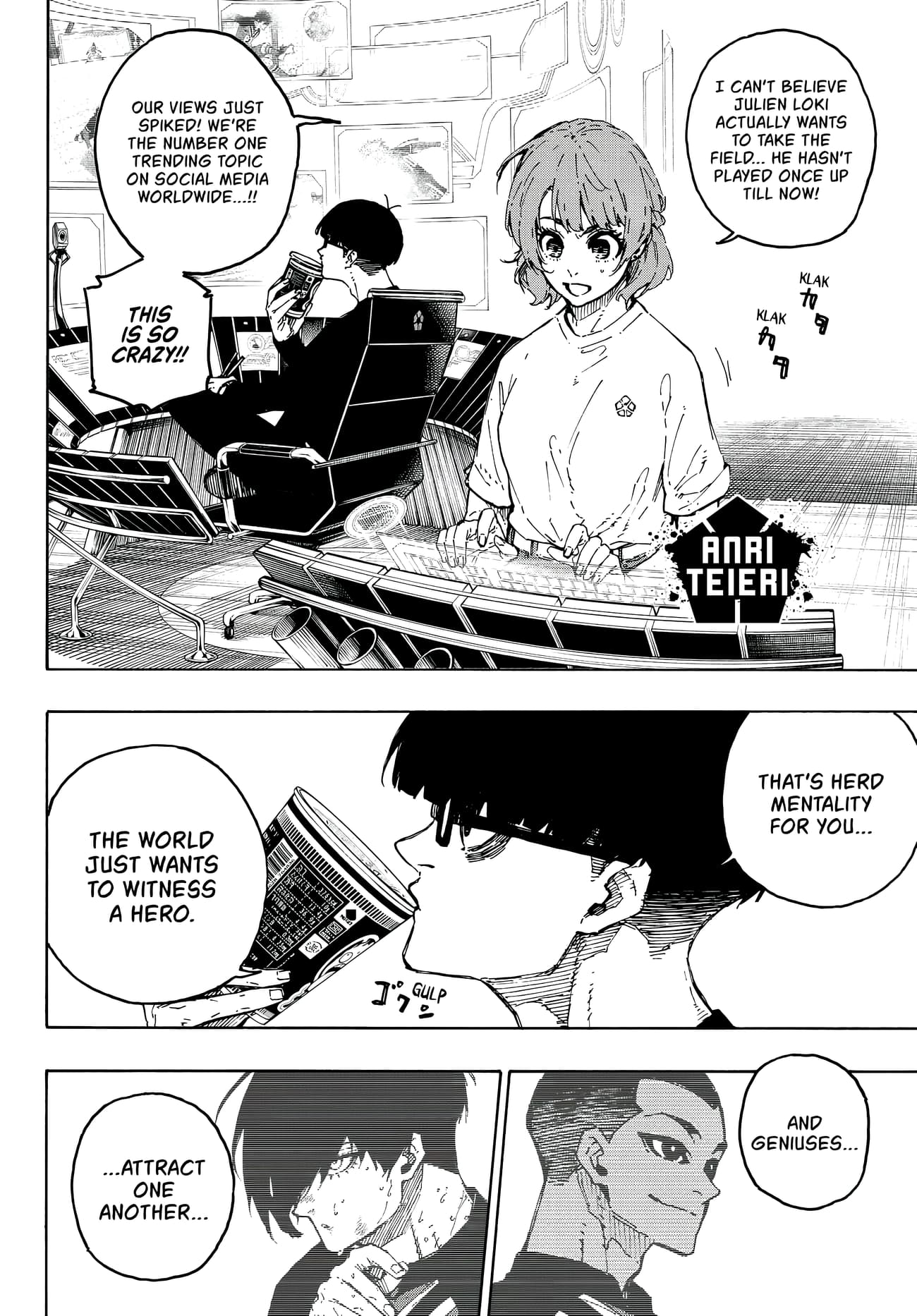 Blue Lock Manga