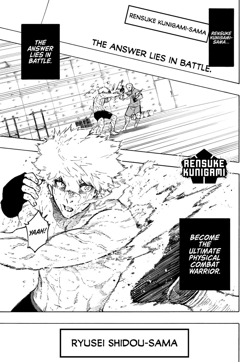 Blue Lock Manga
