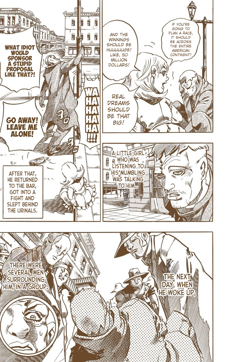 JoJo's Bizarre Adventure Steel Ball Run Colored Manga