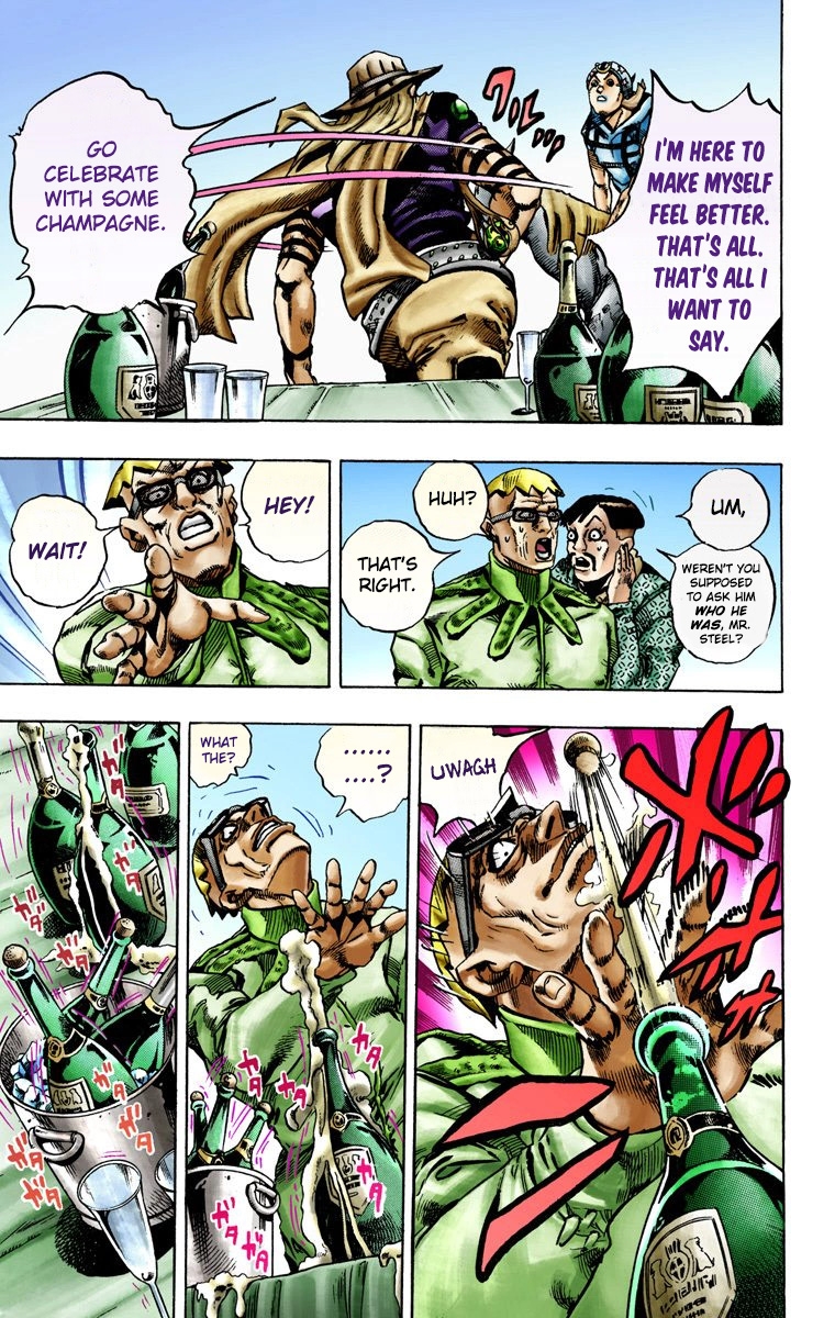 JoJo's Bizarre Adventure Steel Ball Run Colored Manga