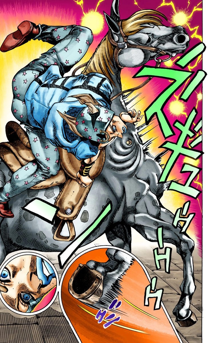 JoJo's Bizarre Adventure Steel Ball Run Colored Manga