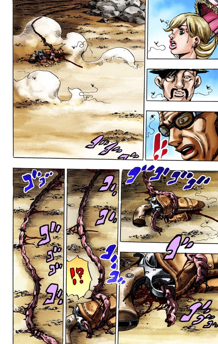 JoJo's Bizarre Adventure Steel Ball Run Colored Manga