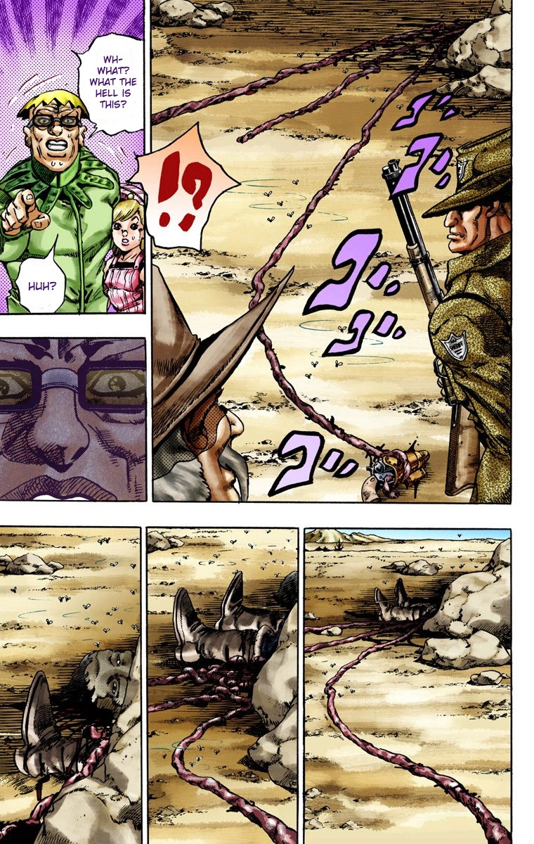 JoJo's Bizarre Adventure Steel Ball Run Colored Manga