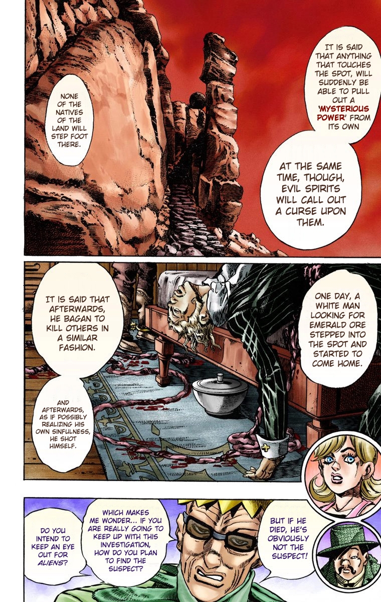JoJo's Bizarre Adventure Steel Ball Run Colored Manga