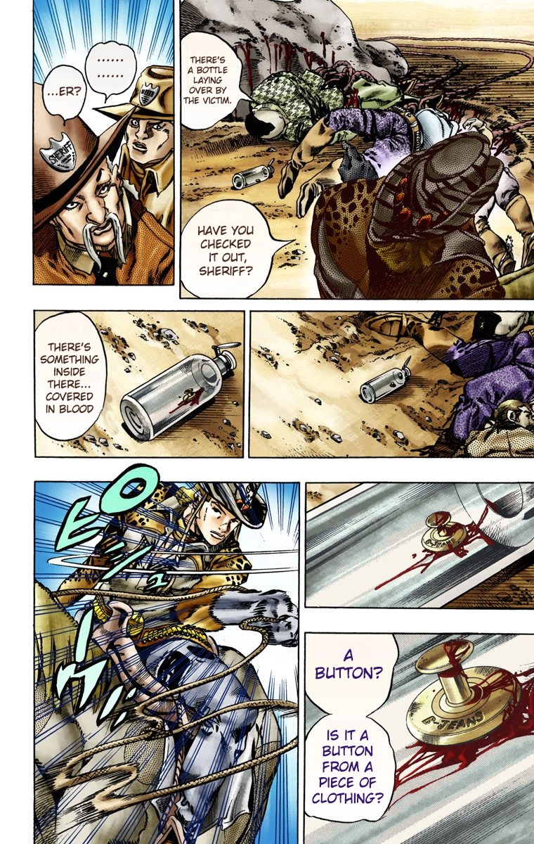 JoJo's Bizarre Adventure Steel Ball Run Colored Manga