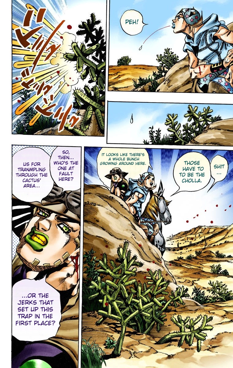 JoJo's Bizarre Adventure Steel Ball Run Colored Manga