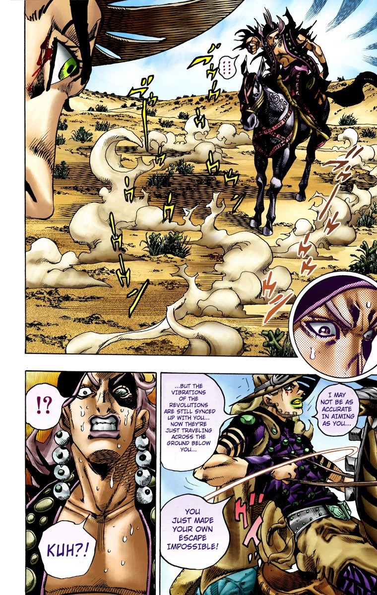 JoJo's Bizarre Adventure Steel Ball Run Colored Manga
