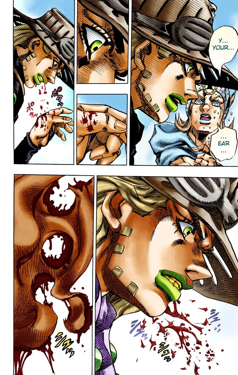 JoJo's Bizarre Adventure Steel Ball Run Colored Manga