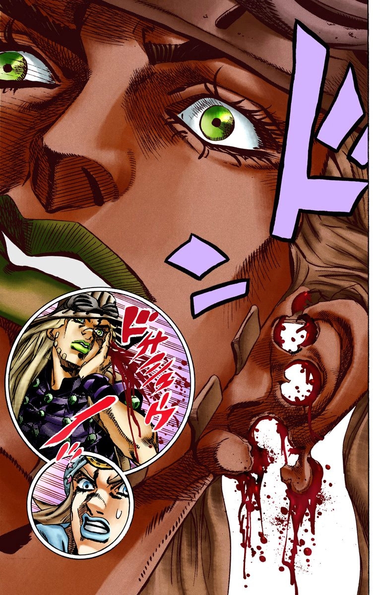 JoJo's Bizarre Adventure Steel Ball Run Colored Manga