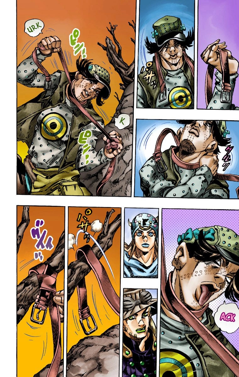 JoJo's Bizarre Adventure Steel Ball Run Colored Manga