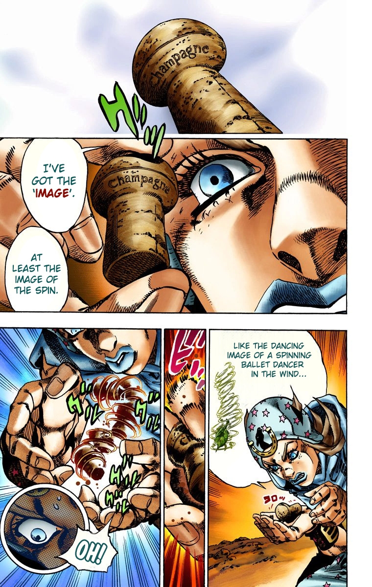 JoJo's Bizarre Adventure Steel Ball Run Colored Manga