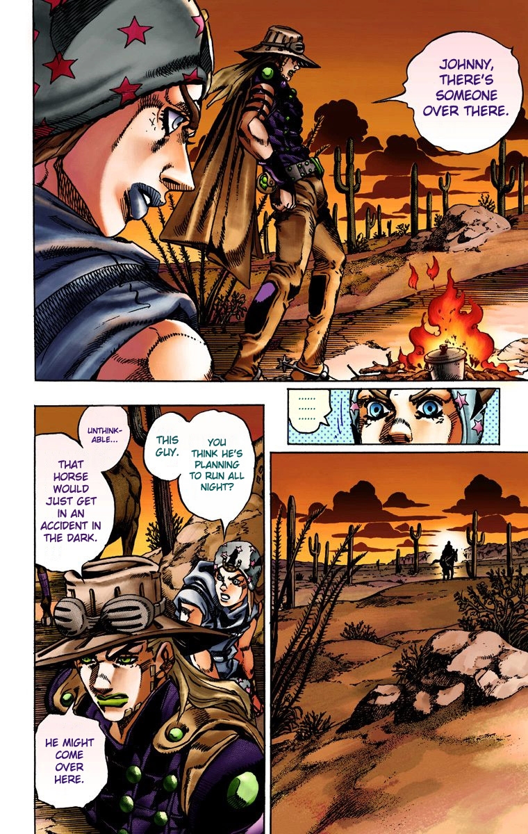 JoJo's Bizarre Adventure Steel Ball Run Colored Manga