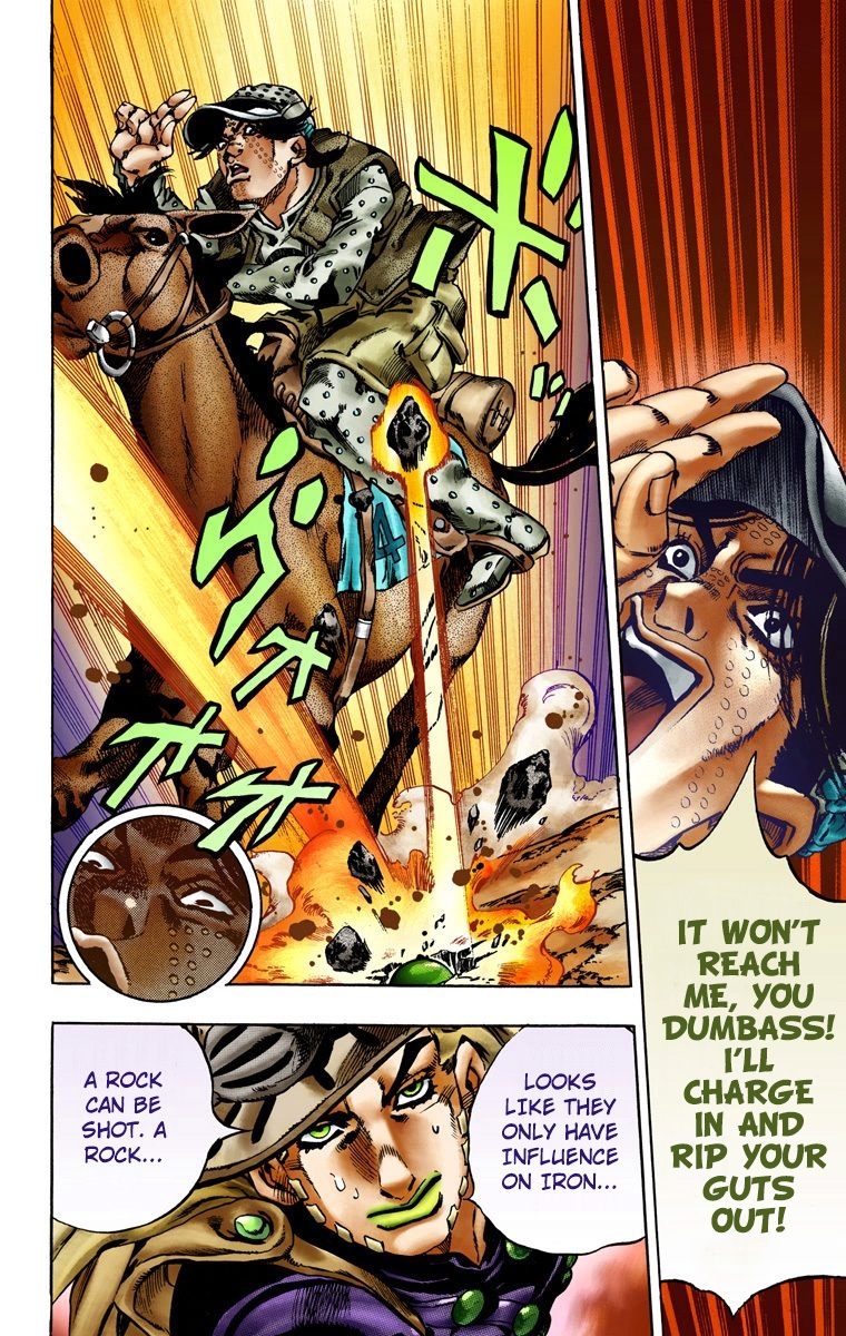 JoJo's Bizarre Adventure Steel Ball Run Colored Manga