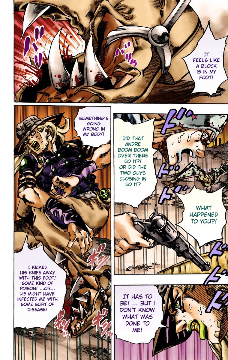 JoJo's Bizarre Adventure Steel Ball Run Colored Manga