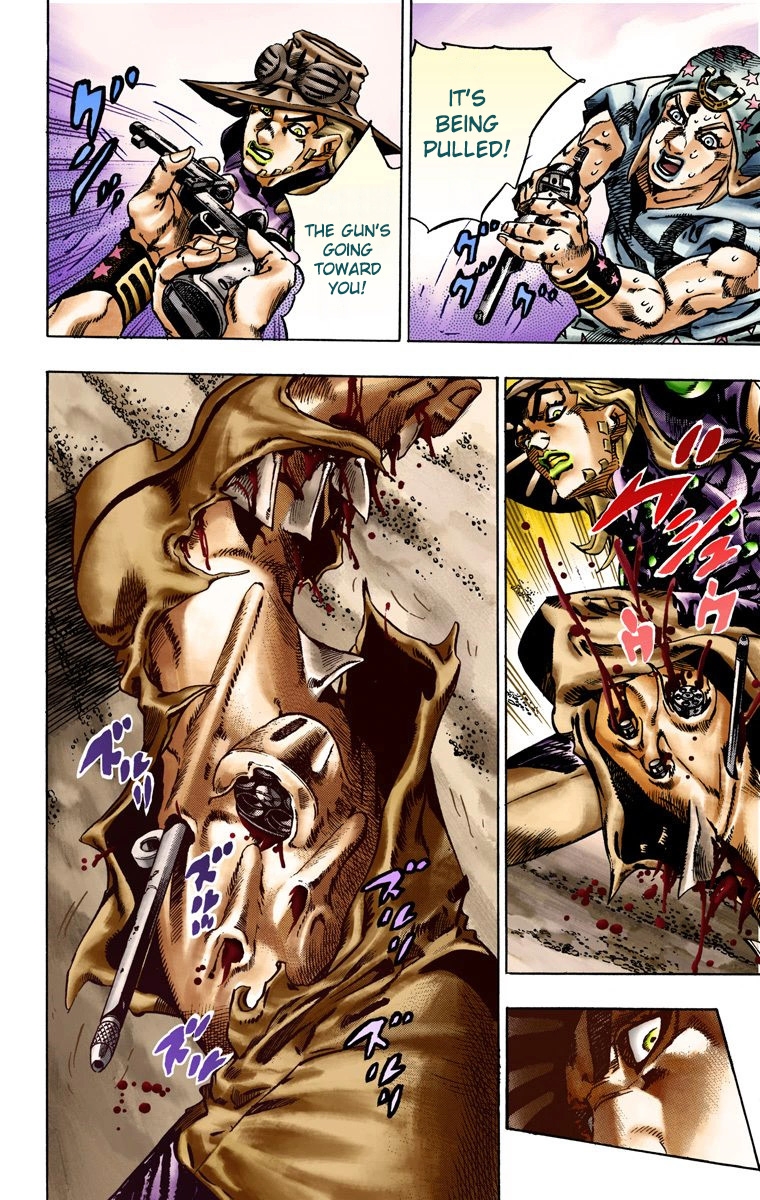 JoJo's Bizarre Adventure Steel Ball Run Colored Manga