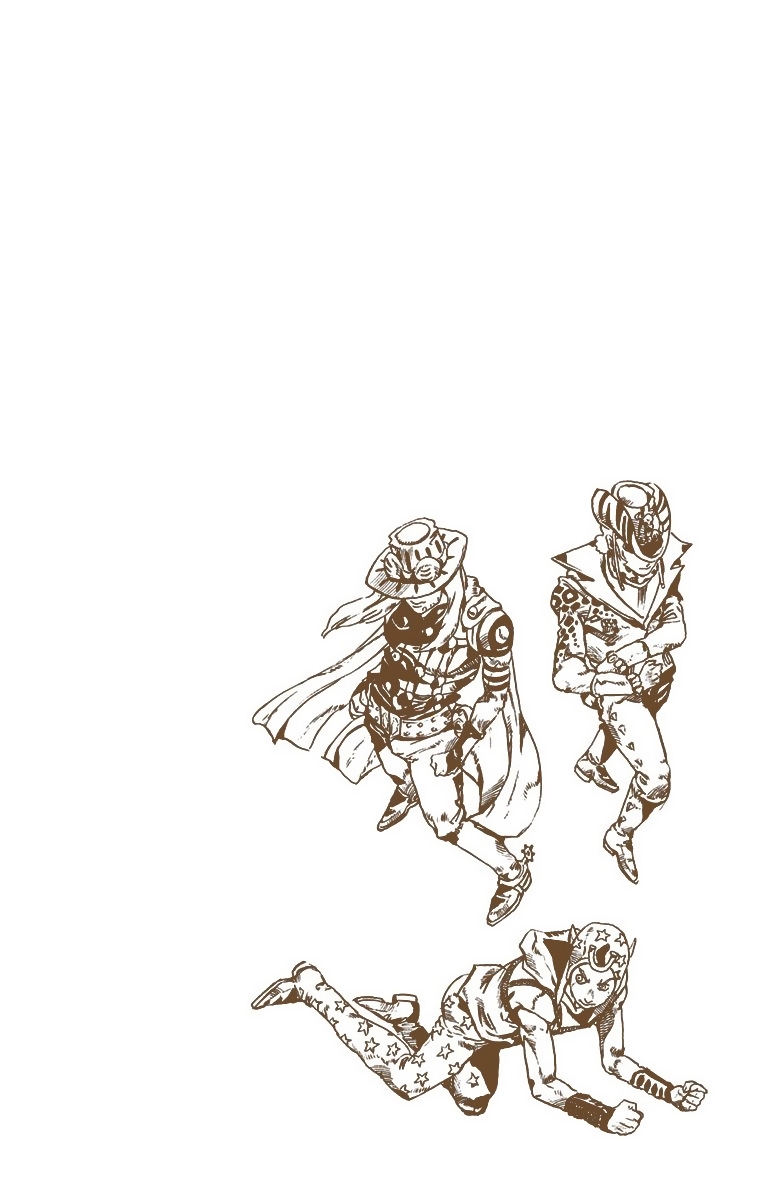 JoJo's Bizarre Adventure Steel Ball Run Colored Manga