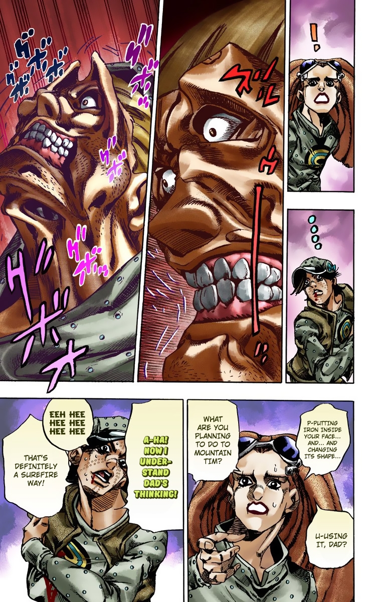 JoJo's Bizarre Adventure Steel Ball Run Colored Manga