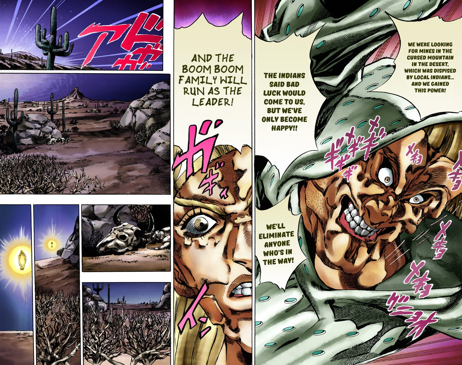 JoJo's Bizarre Adventure Steel Ball Run Colored Manga