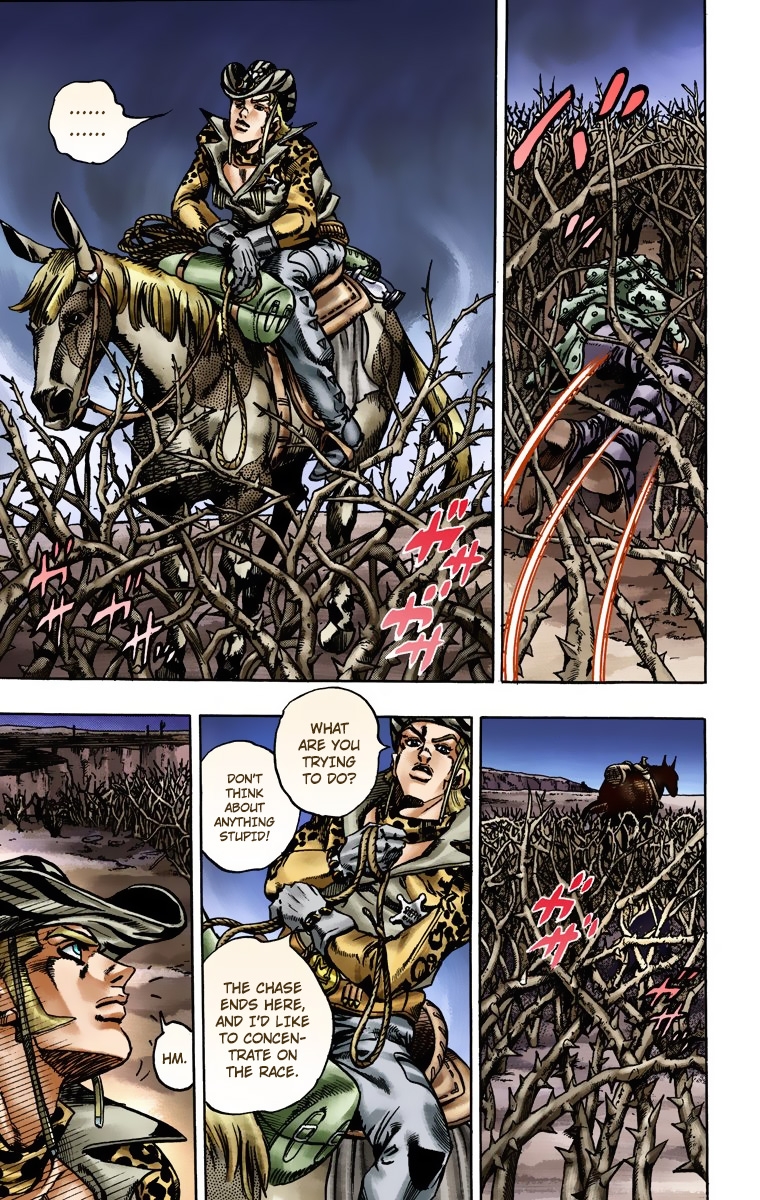 JoJo's Bizarre Adventure Steel Ball Run Colored Manga