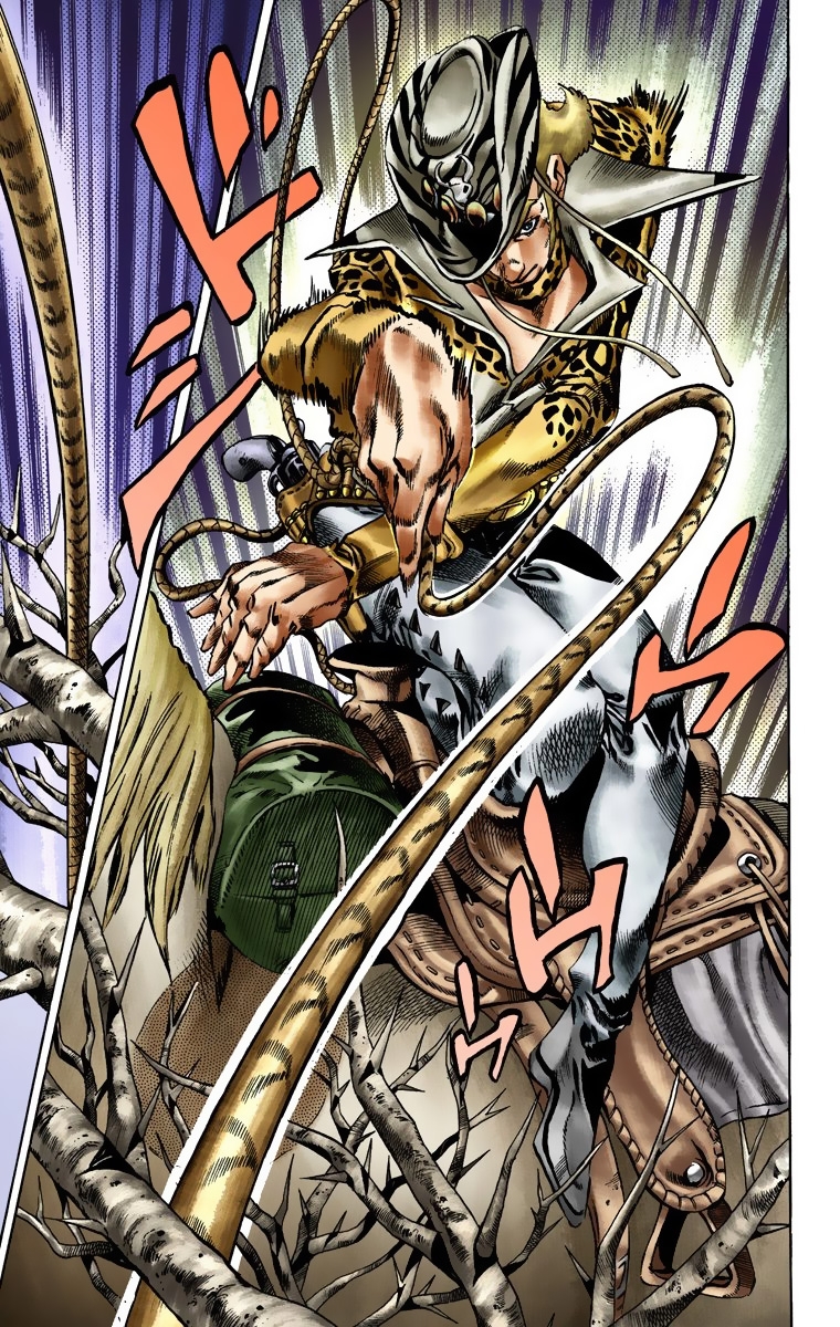 JoJo's Bizarre Adventure Steel Ball Run Colored Manga