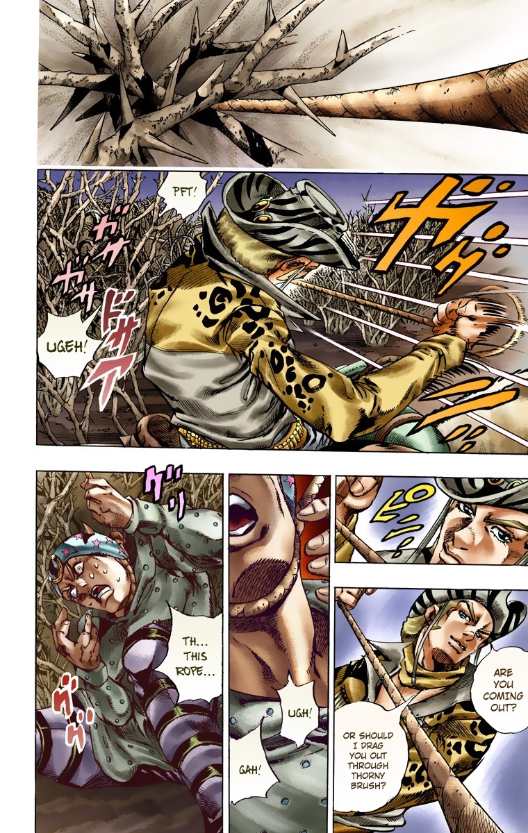 JoJo's Bizarre Adventure Steel Ball Run Colored Manga