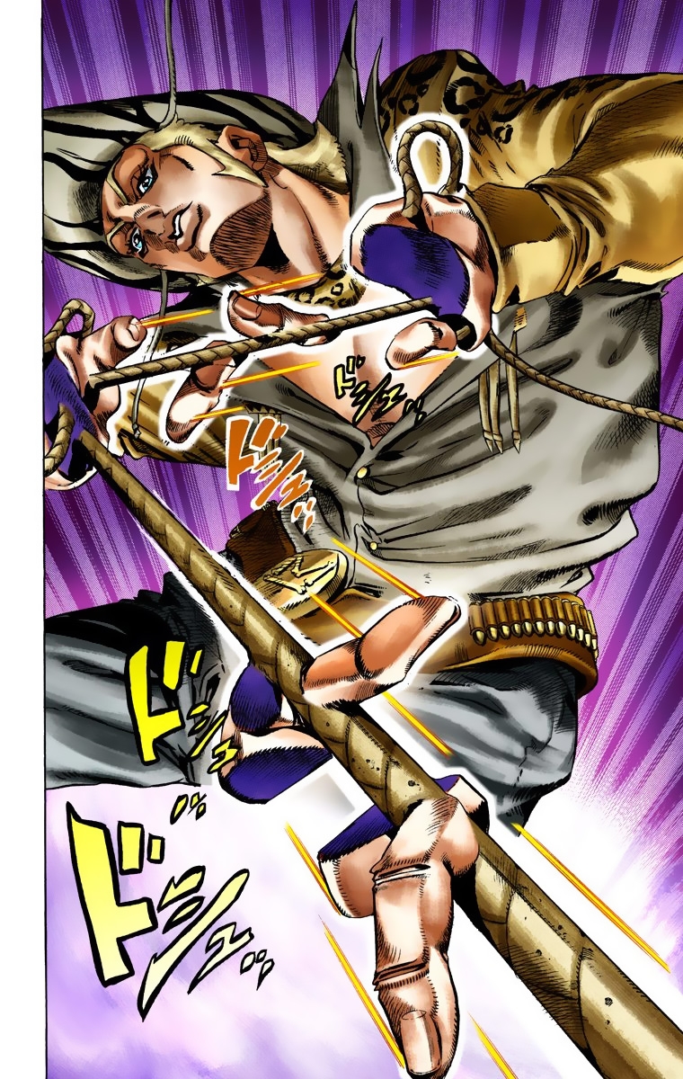 JoJo's Bizarre Adventure Steel Ball Run Colored Manga